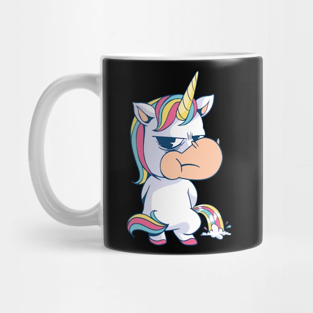 Unicorn Pee A Rainbow by JFDesign123